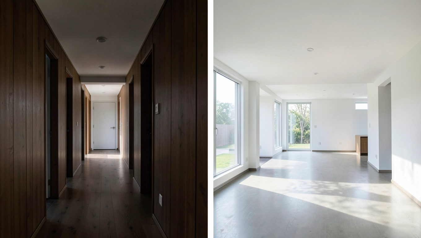 modernizacja domu z lat 70