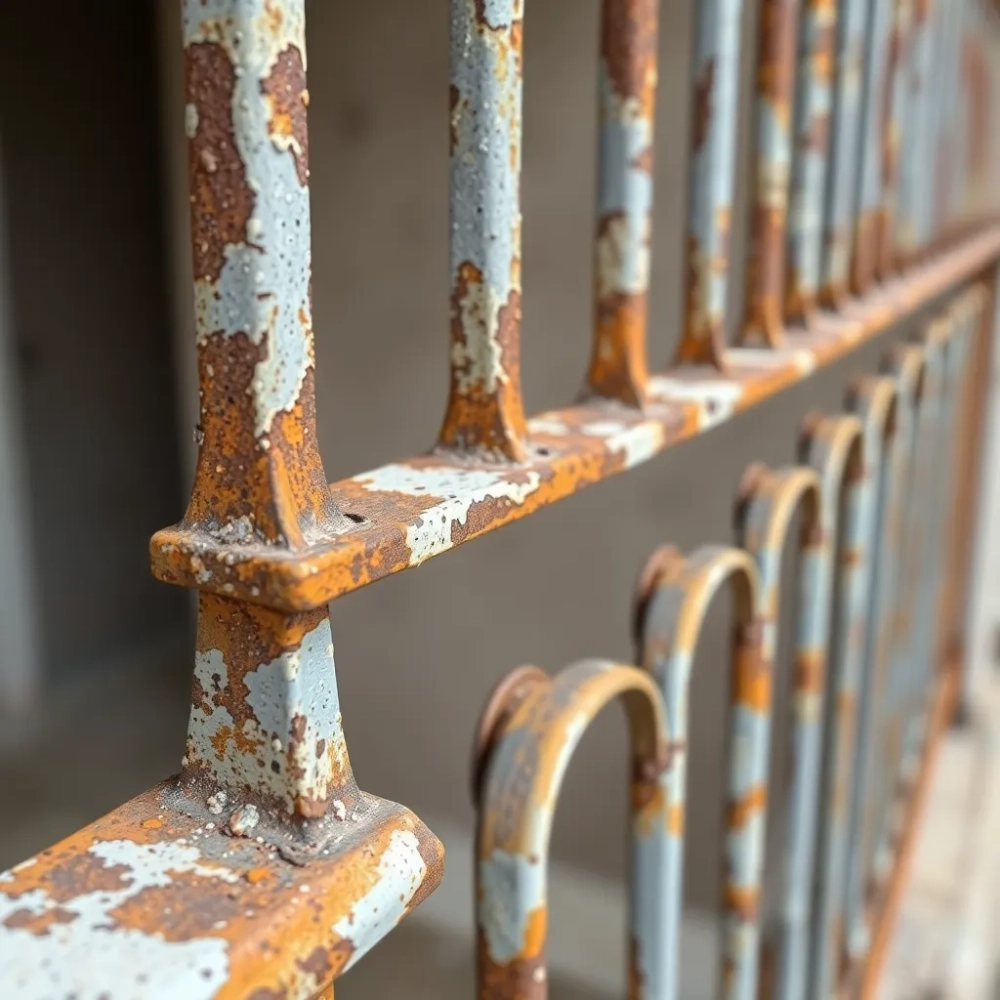 Renowacja balustrady metalowej cennik