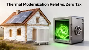 Ulga termomodernizacyjna a brak podatku