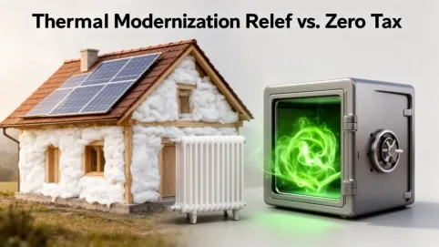 Ulga termomodernizacyjna a brak podatku